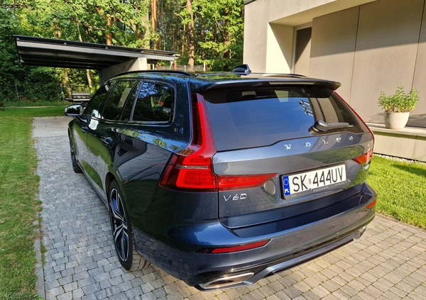 Volvo V60 cena 163900 przebieg: 85500, rok produkcji 2019 z Katowice małe 781